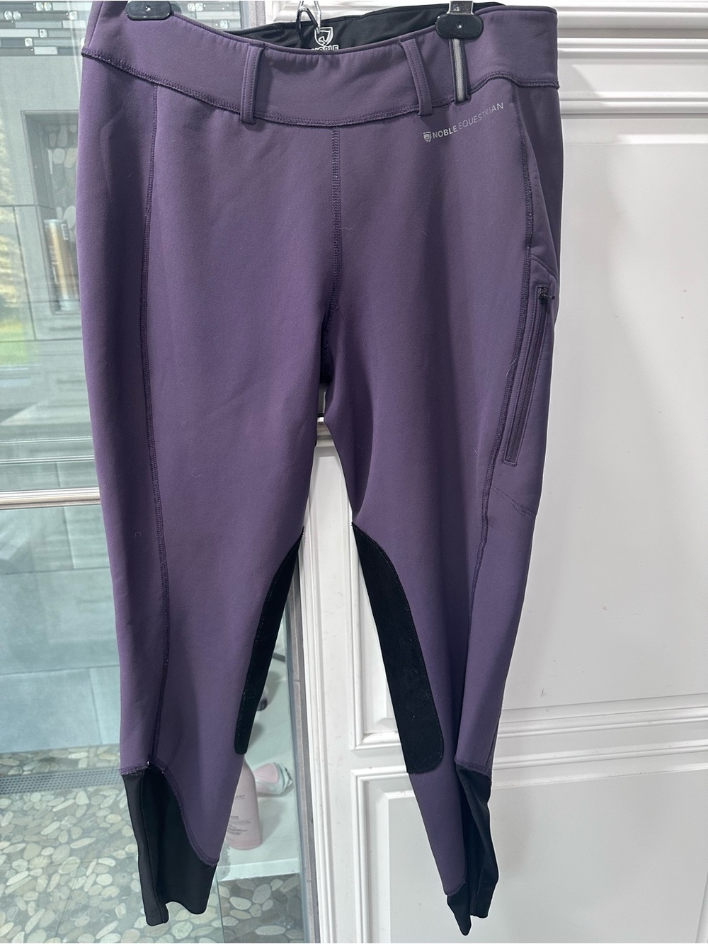 Noble equestrian winter Purple Riding Tights women’s L